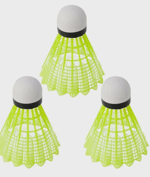 Nylon Badmintonshuttles - Set van 12 - Duurzaam & Stabiel voor Training
