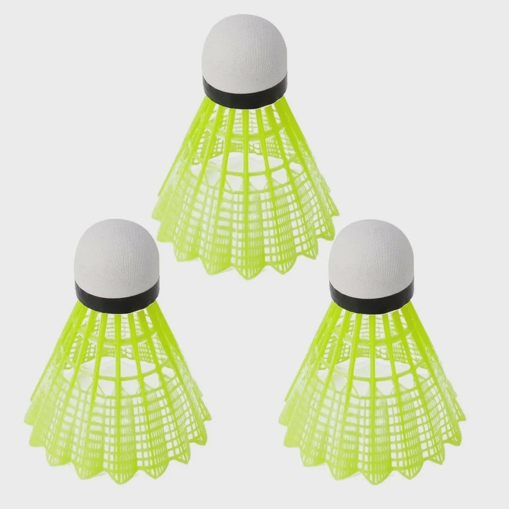 Nylon Badmintonshuttles - Set van 12 - Duurzaam & Stabiel voor Training