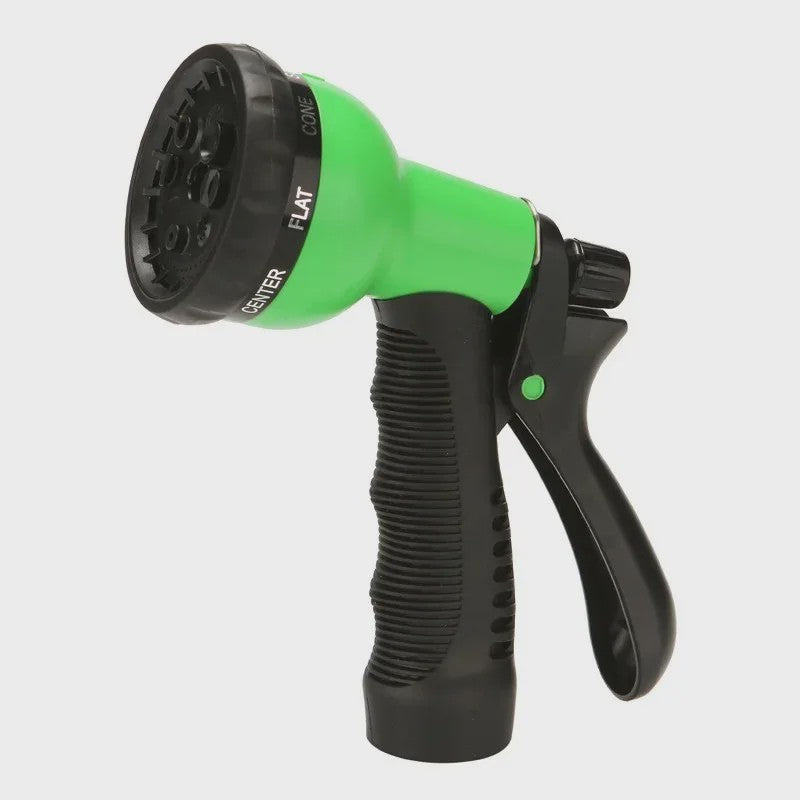 8-Standen Hogedruk Tuinslang Spuitmond - Ideaal voor Tuin, Auto & Huisreiniging