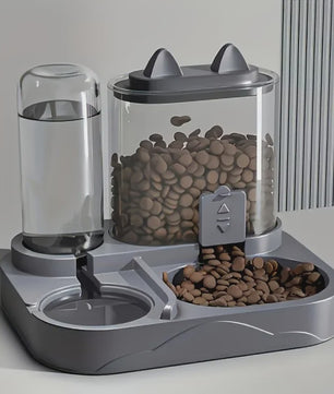 Automatische 2-in-1 Kattenvoerbak en Waterdispenser - Grote Capaciteit