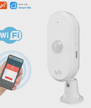 ONENUO WiFi PIR Bewegingsmelder - Slimme Inbraakbeveiliging voor Thuis