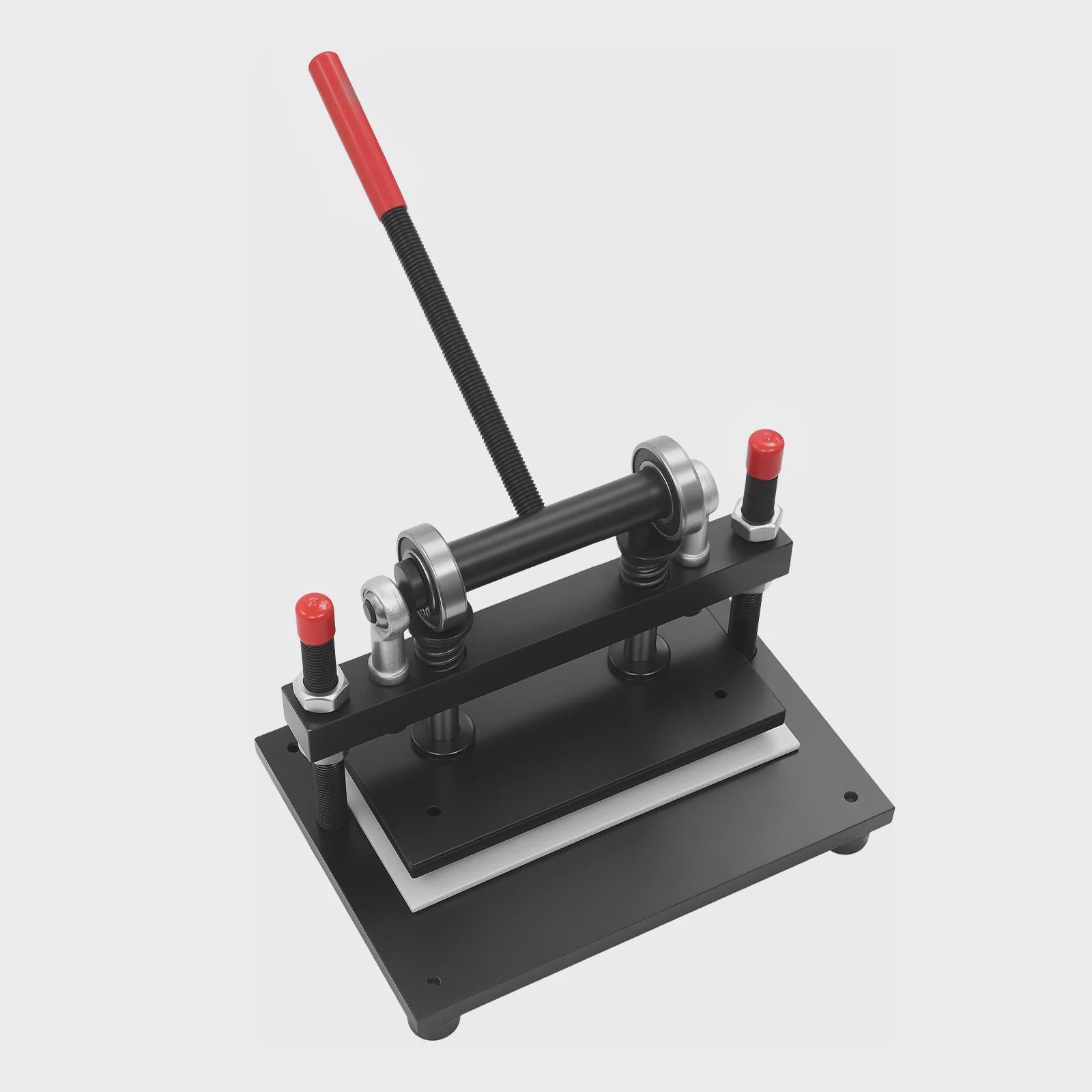 Handmatige Leer Snijmachine - Krachtige Clicker Press voor Leer & Stof