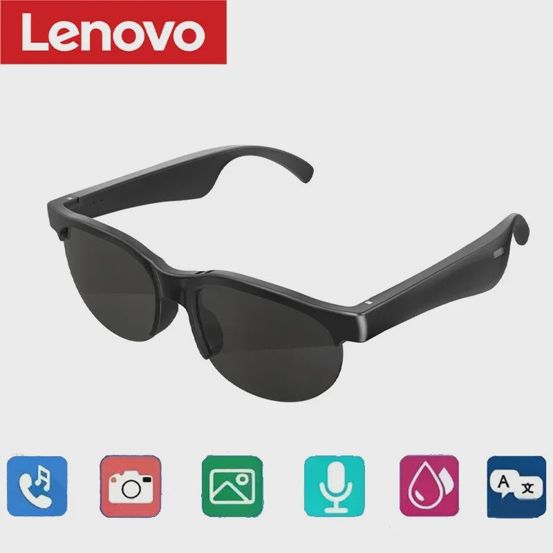 Slimme Zonnebril met AI Vertaling, Bluetooth Muziek & Oproepen - Unisex