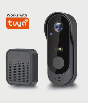 Slimme WiFi Videodeurbel met HD Camera - Tweeweg Audio & Nachtzicht