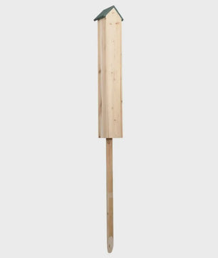 Houten Insectenhotel 150cm - Multifunctioneel & Rustiek Tuindecoratie voor Nuttige Insecten