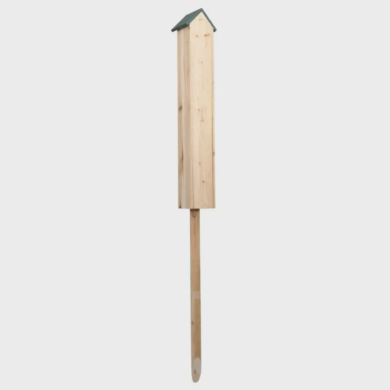 Houten Insectenhotel 150cm - Multifunctioneel & Rustiek Tuindecoratie voor Nuttige Insecten