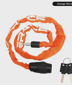 RIDERACE Fietsketting Slot - Draagbaar, Anti-diefstal, Hoge Beveiliging voor MTB, Scooter & E-Bike