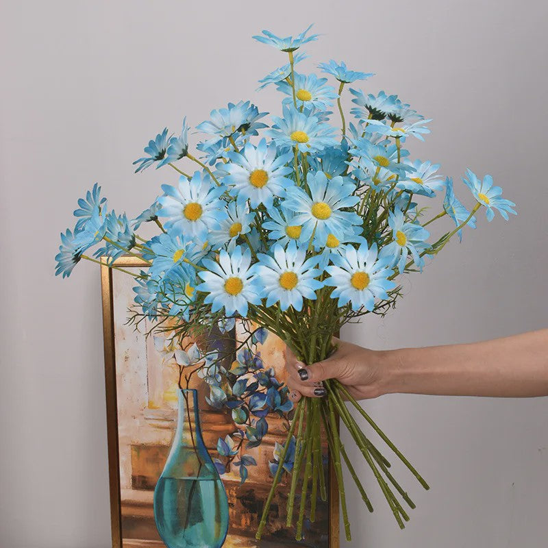 Kunstboeket Margrieten (3/5/10 stuks) - Zijde Kunstbloemen voor Decoratie
