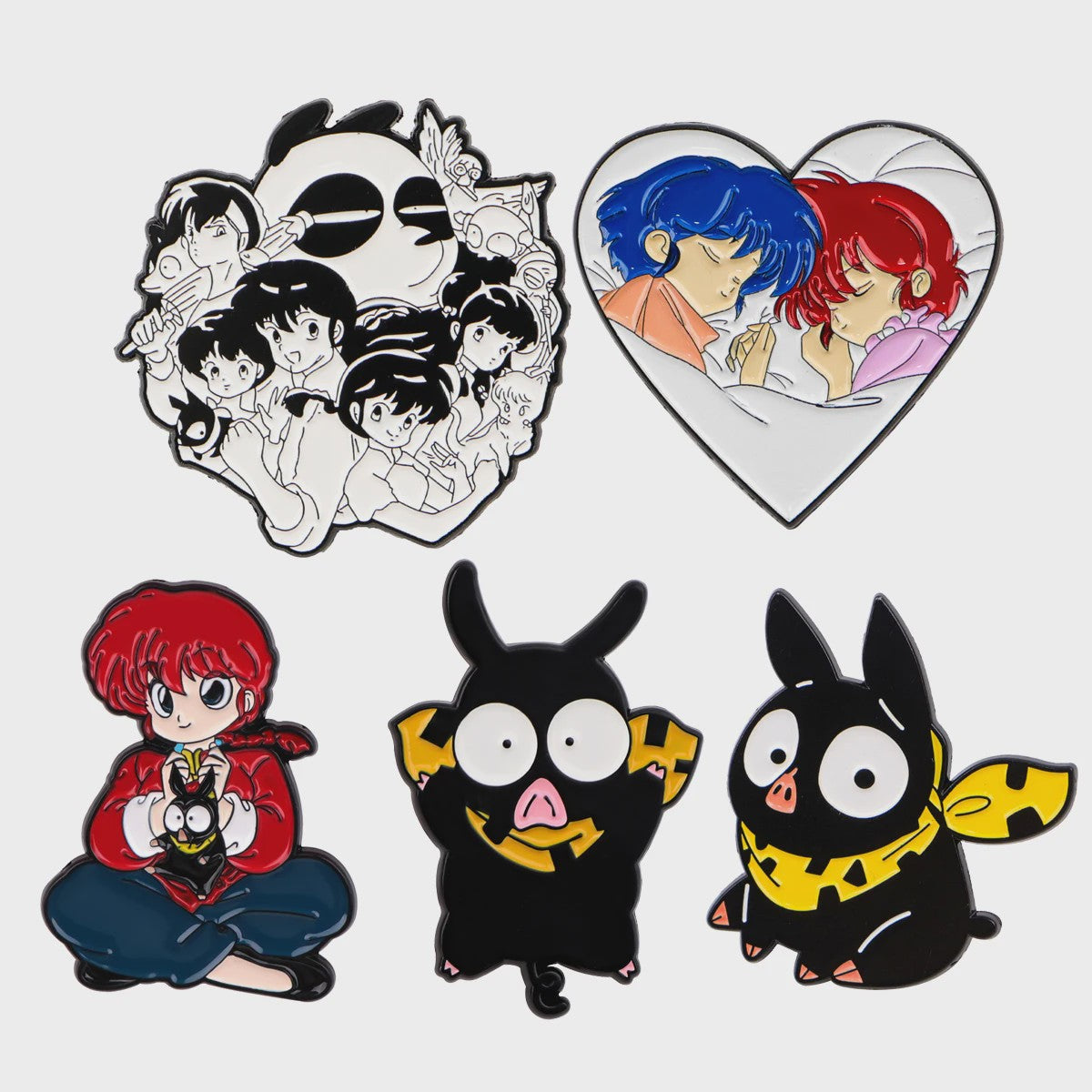 Anime & Manga Emaille Pins Set - Decoratieve Broches voor Rugzak, Kleding & Cadeau