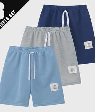 Comfortabele Kinder Shorts met Trekkoord en Elastische Taille - Jongens & Meisjes Casual Broekjes