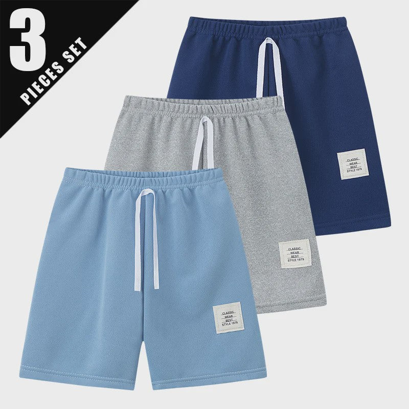 Comfortabele Kinder Shorts met Trekkoord en Elastische Taille - Jongens & Meisjes Casual Broekjes
