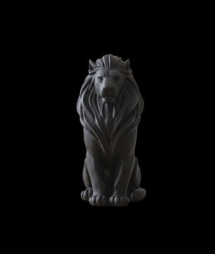Luxe Leeuw Beeldje - 10cm - Scandinavische Stijl - Desktop Decoratie