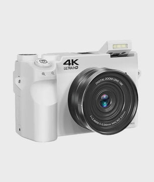4K Digitale Camcorder met 75MP Foto, 18x Zoom, Dual Camera's & Autofocus