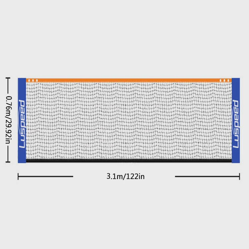 Draagbaar Opvouwbaar Sportnet - Badminton, Volleybal, Tennis | Indoor & Outdoor