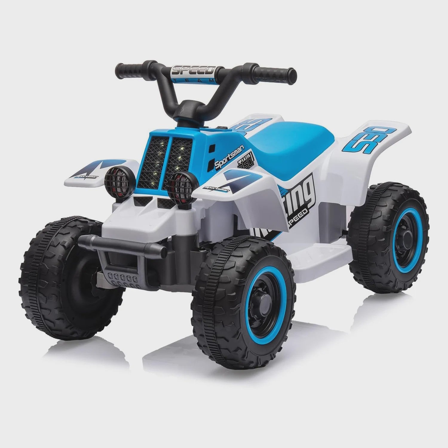 Elektrische Kinder Quad ATV 6V met Muziek, Claxon en LED Verlichting - 3+ Jaar