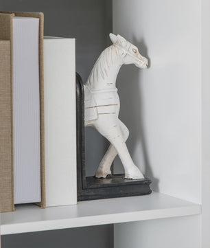 Stijlvolle Houten Boekenkast met Lade en 9 Open Vakken - 60x26x158cm