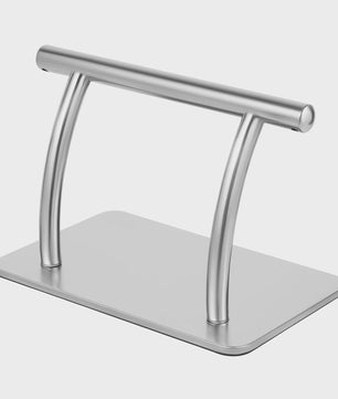 Ergonomische Voetensteun RVS - Verstelbaar & Stabiel voor Kantoor, Salon & Thuis