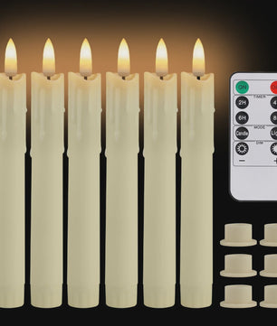 LED Flamlamp Kaarsen (6/18/24 stuks) met Afstandsbediening - Veilige Sfeerverlichting