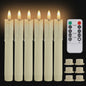 LED Flamlamp Kaarsen (6/18/24 stuks) met Afstandsbediening - Veilige Sfeerverlichting