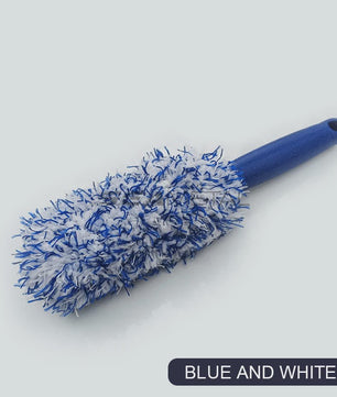 Professionele Velgenborstel - Zachte Pluche Borstel voor Diepe Reiniging van Banden en Velgen