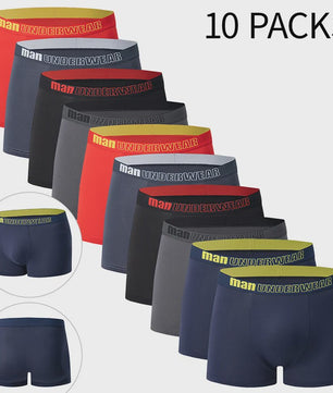 Set van 5 of 10 Heren Boxershorts - Comfortabel, Modieus en Elastische Taille