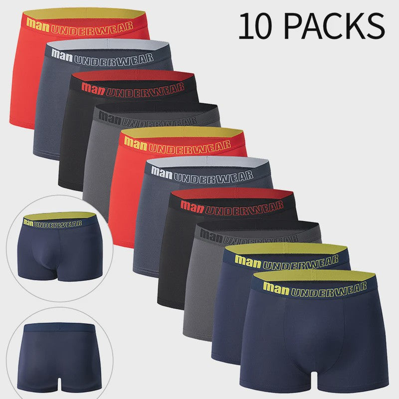 Set van 5 of 10 Heren Boxershorts - Comfortabel, Modieus en Elastische Taille
