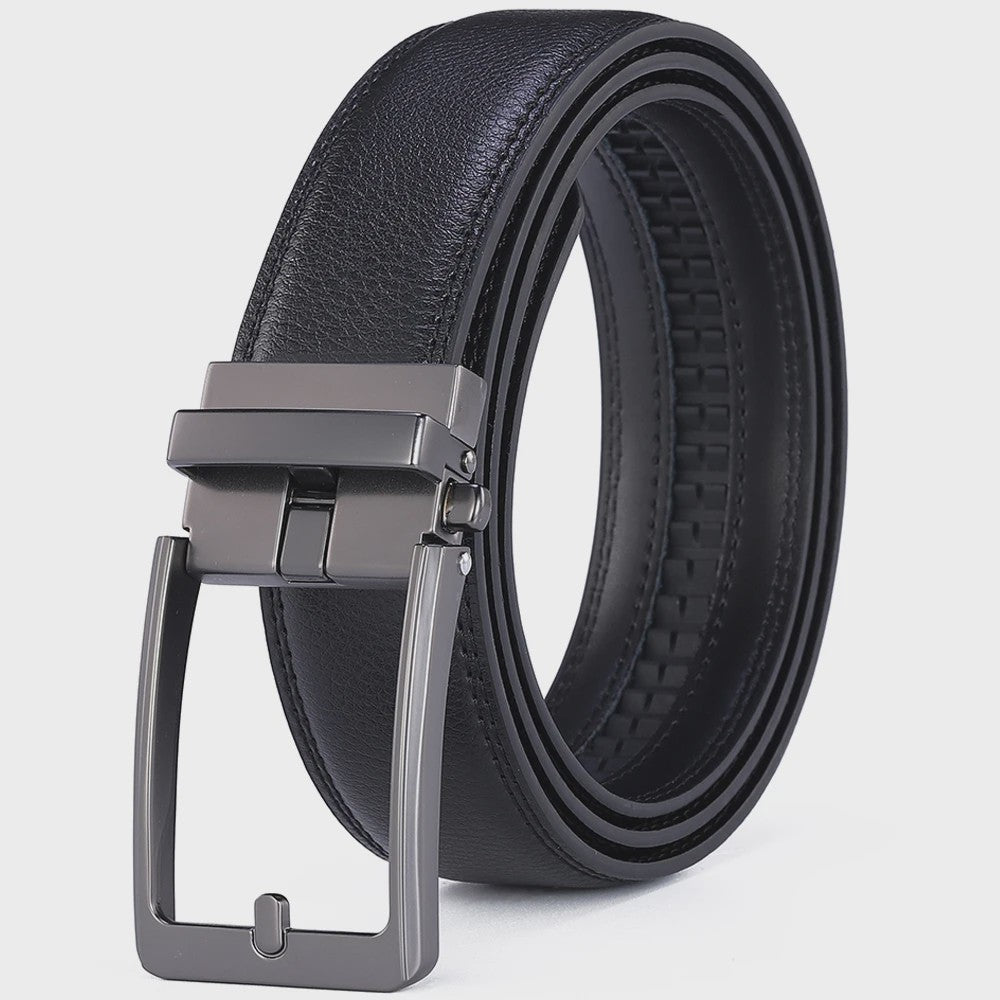 Heren Riem met Automatische Gesp - Stijlvol Kunstleer voor Jeans & Pantalons