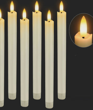 Set LED Kaarsen 12-120 Stuks - Flakkerend Vlam Effect, Afstandsbediening, Batterij, Decoratie