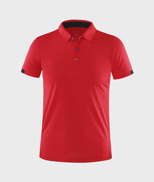 Ademend Sneldrogend Poloshirt met Korte Mouwen - Sport & Casual - 8 Kleuren