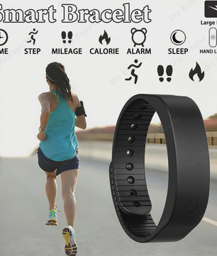 Smart Band HT30: Waterdichte LED Smartwatch met Stappenteller, Calorieënteller en Vibratiealarm