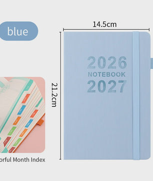 Agenda & Notitieboek 2026-2027: Perfect voor Studenten, Kantoor en Dagelijkse Planning