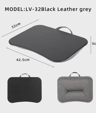 Multifunctioneel Laptop Bureau met Kussen en Schuimdeeltjes - Comfortabel Werken
