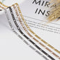 Heren Figaro Ketting - Stoer RVS Punk Hiphop Sieraden Cadeau