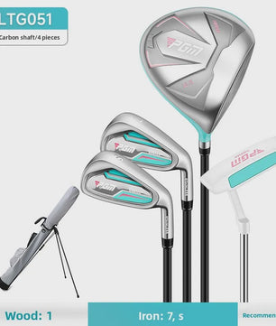 PGM Dames Golfclubset LTG051 - Complete Beginnerset met Golftas (12 Clubs)