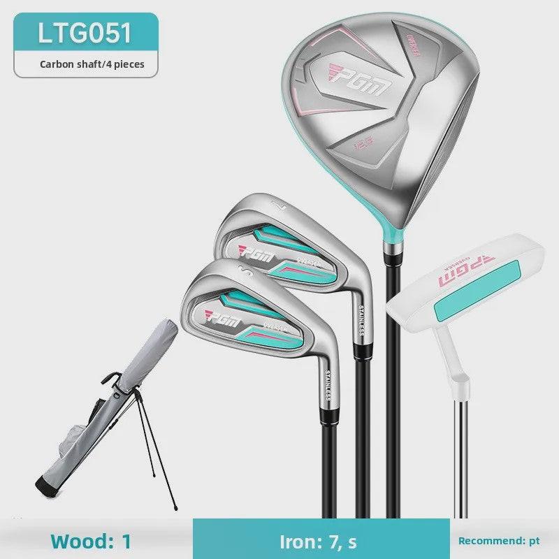 PGM Dames Golfclubset LTG051 - Complete Beginnerset met Golftas (12 Clubs)