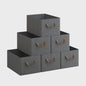 Opvouwbare Stoffen Opbergboxen (3/5/6 Stuks) - Organizer voor Kleding, Speelgoed & Kast