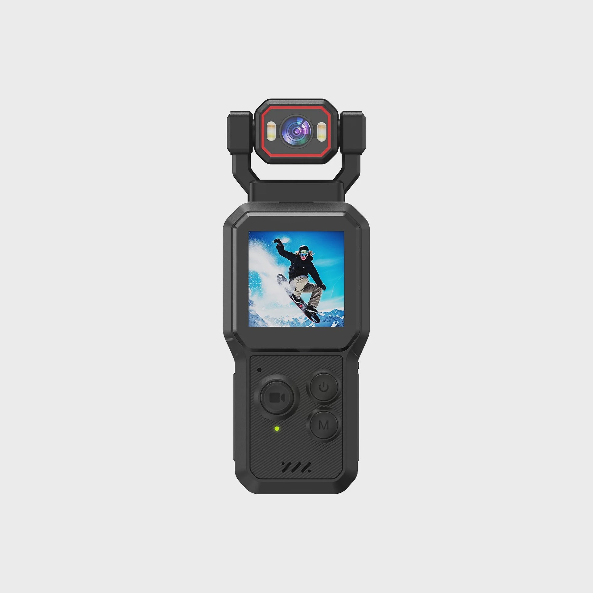 Draagbare Mini Actiecamera met HD Scherm, Nachtopnames & WiFi