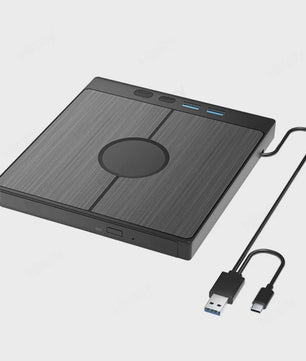 Externe CD/DVD Brander & Lezer met USB 3.0 & Type-C (7-in-1)