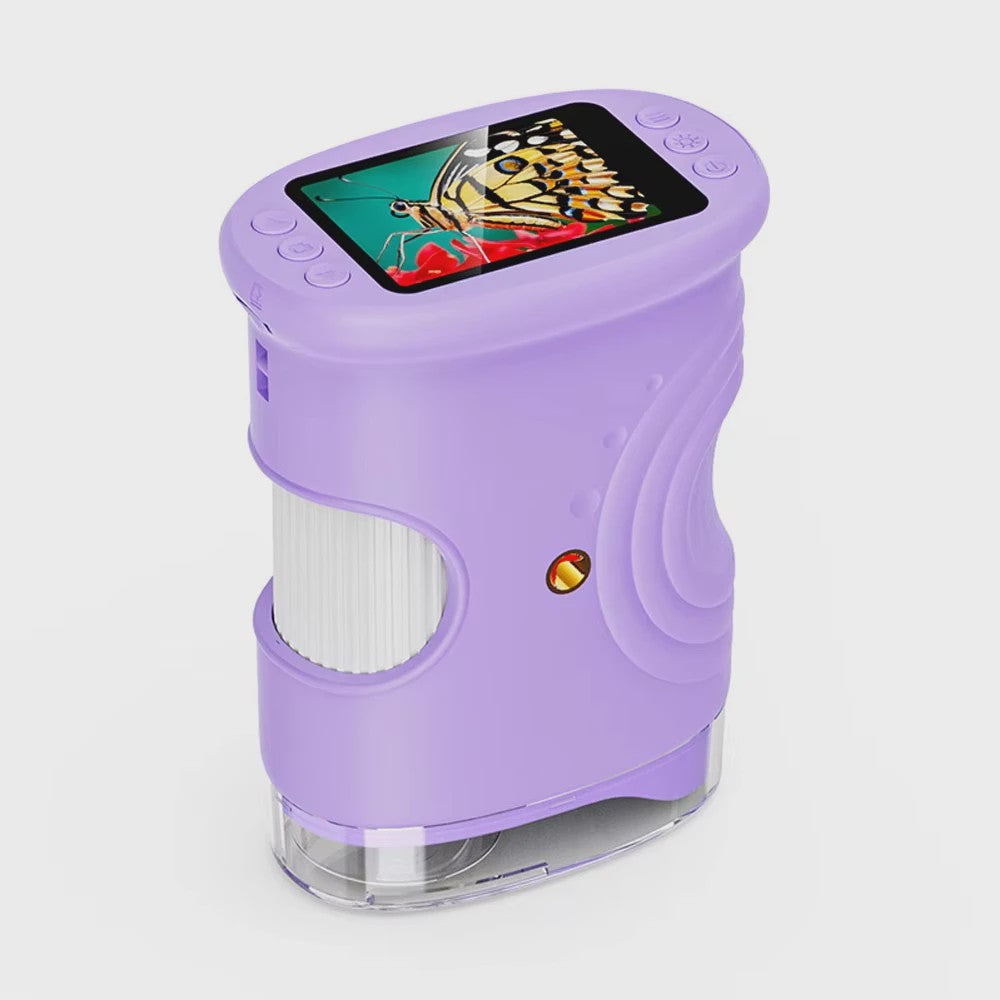 Draagbare Digitale Kinder Microscoop 1000x Zoom met 2.0" IPS Scherm - Educatief Cadeau
