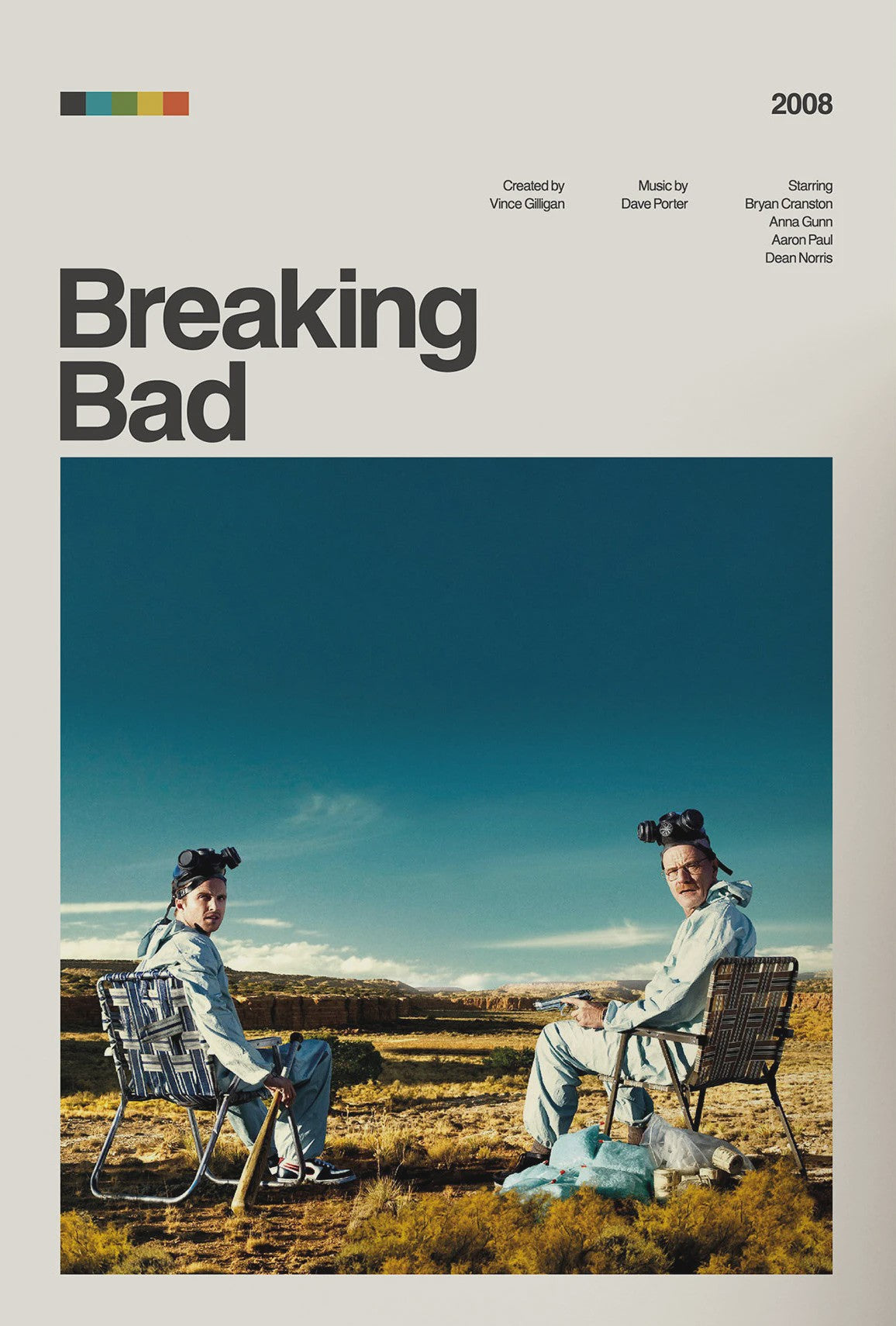 Iconische Film & TV Series Canvas Posters: Breaking Bad, Pulp Fiction, Goodfellas & meer