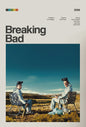 Iconische Film & TV Series Canvas Posters: Breaking Bad, Pulp Fiction, Goodfellas & meer