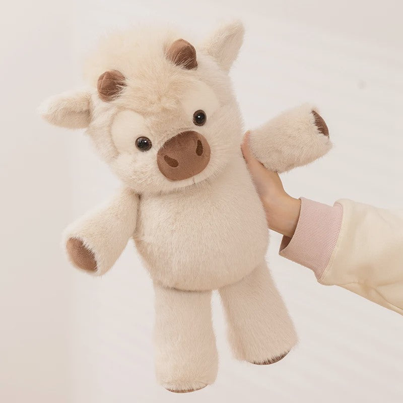 Schattige Schotse Hooglander Pluche Knuffel 45cm - Zacht en Knuffelbaar Koeien Speelgoed