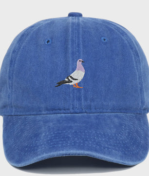 Baseballpet met Duivenborduring - Casual Mode voor Alle Seizoenen