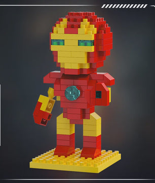 Marvel Superheld Bouwstenen Set: Deadpool, Spider-Man, Iron Man & meer - Leuk Cadeau voor Kinderen