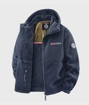 Heren Outdoor Jas met Capuchon - Veelzijdige Winterjas voor Dagelijks Gebruik en Reizen