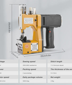 Professionele Elektrische Naaimachine Gk9-520 - Snel, Draagbaar en Krachtig voor Industriële Toepassingen