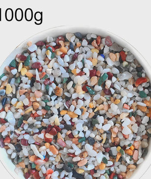 Kleurrijke Decoratieve Grindstenen voor Aquarium, Terrarium & Planten - 500/1000g