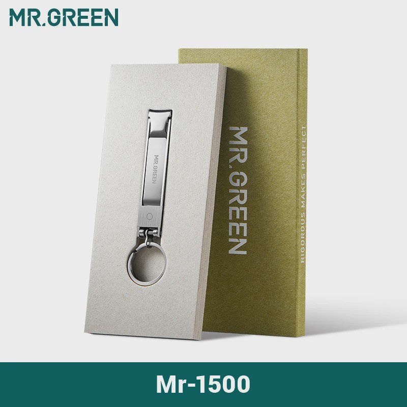 MR. GREEN Ultra-Dunne Nagelknipper - Inklapbaar, Draagbaar & Roestvrij Staal