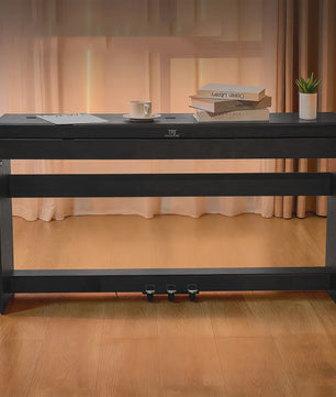 Digitale Piano 88 Semi-gewogen Toetsen met Bluetooth, MIDI en 3 Pedalen - Zwart