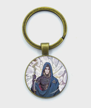 League of Legends Jinx Anime Glazen Hanger Sleutelhanger - Uniek Cadeau voor Fans